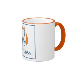 Coffee cup ringer coffee mug
