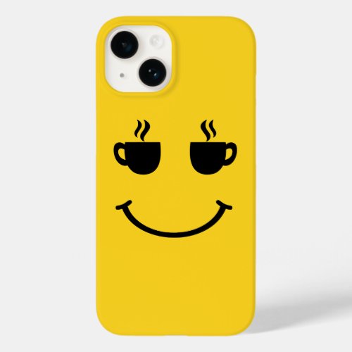 Coffee Cup Smile Case_Mate iPhone 14 Case