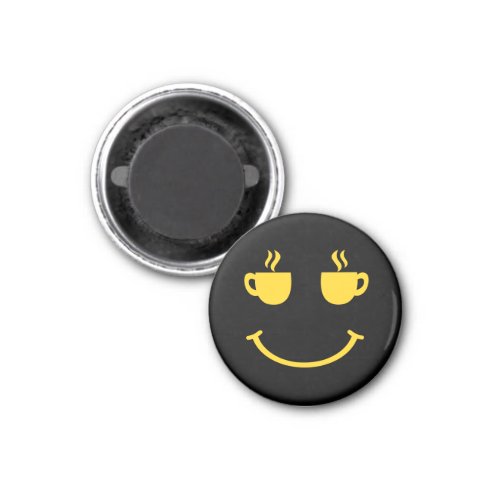 Coffee Cup Smile Magnet