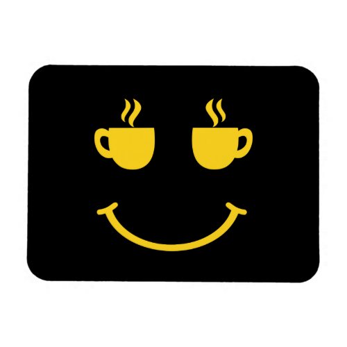 Coffee Cup Smile Magnet