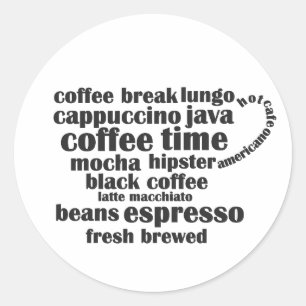 Coffee cup Sticker