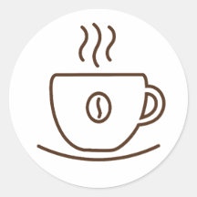 Coffee cup Sticker