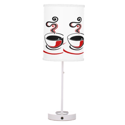 Coffee cup table lamp (Back)