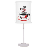 Coffee cup table lamp (Front)