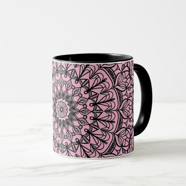 coffee cup with Arabic caligraphy (Front Right)