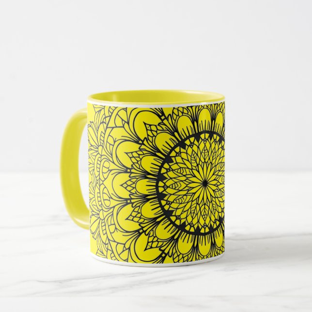 coffee cup with Arabic caligraphy (Front Left)