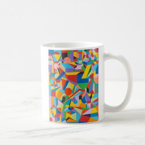 Coffee Cup with Art Print Design