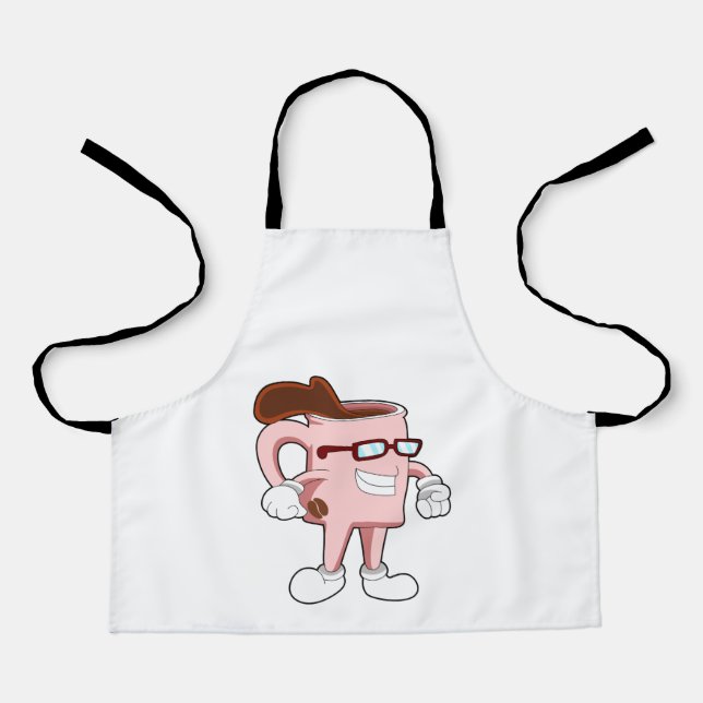 Coffee cup with Coffee Apron (Front)