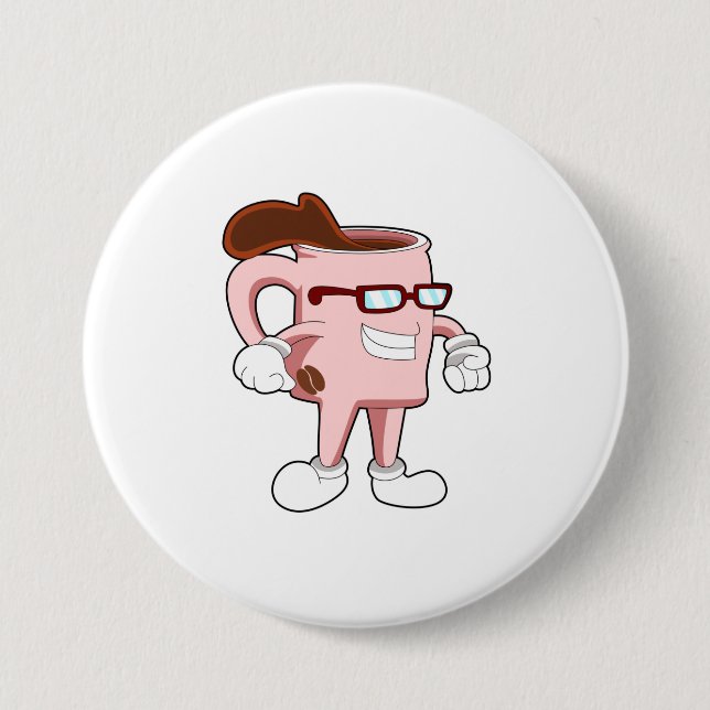 Coffee cup with Coffee Button (Front)