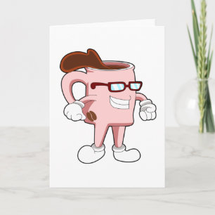 Coffee cup with Coffee Card