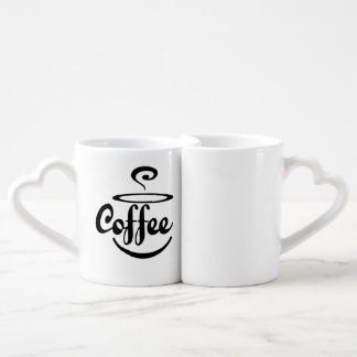 coffee cup with typography design