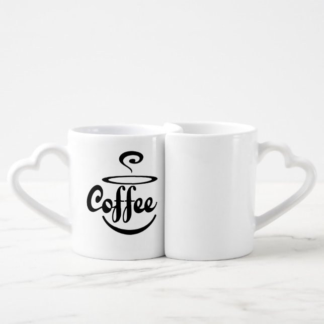 coffee cup with typography design (Front Nesting)