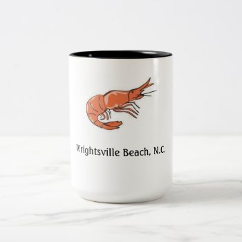 Coffee Cup(wrightsville Beach Nc) Two-tone Coffee Mug by specialexpress at Zazzle
