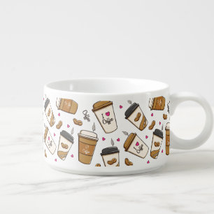 Coffee Cups, Coffee Beans, Coffee Lover, Hearts Bowl