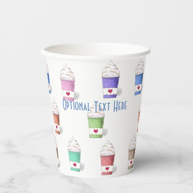 Coffee Cups in Full Colors  (Front)