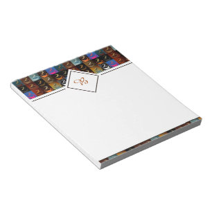 Coffee cups notepad
