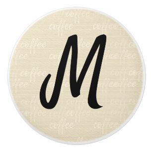 Coffee Custom Ceramic Knob