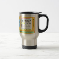 Coffee CustomizeABLEs Prescription RX Travel Mug