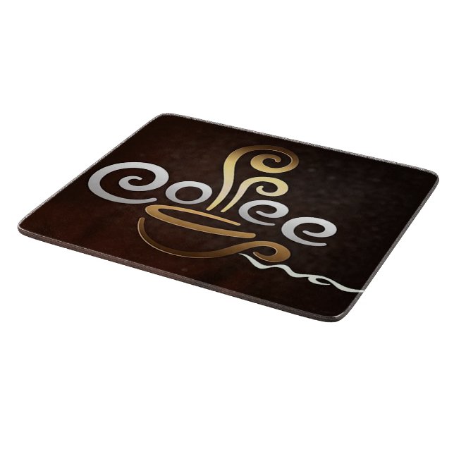 Coffee Cutting Board (Corner)