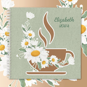 Coffee & Daisies Notebook
