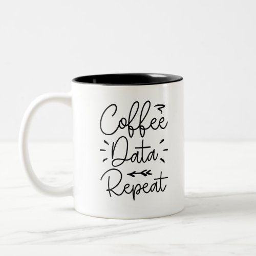 Coffee Data Repeat Two_Tone Coffee Mug