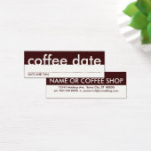 coffee date appointment card (Desk)