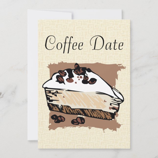 Coffee Date Invitation (Front)