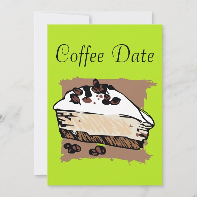 Coffee Date Invitation (Front)