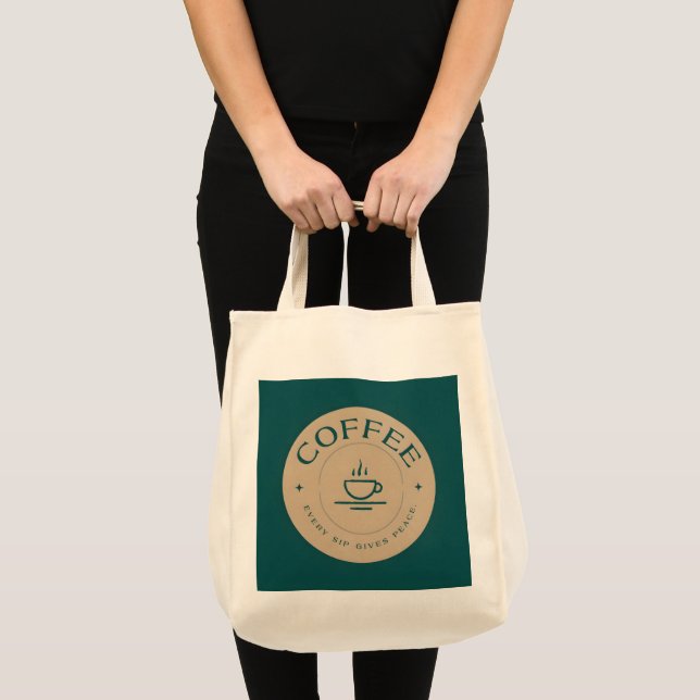 Coffee Day printed  Tote Bag (Front (Product))