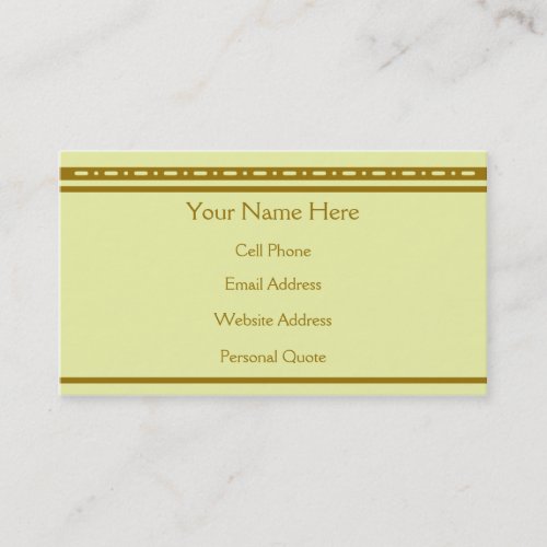 Coffee Deco Modern Design Profile Business Card Templates