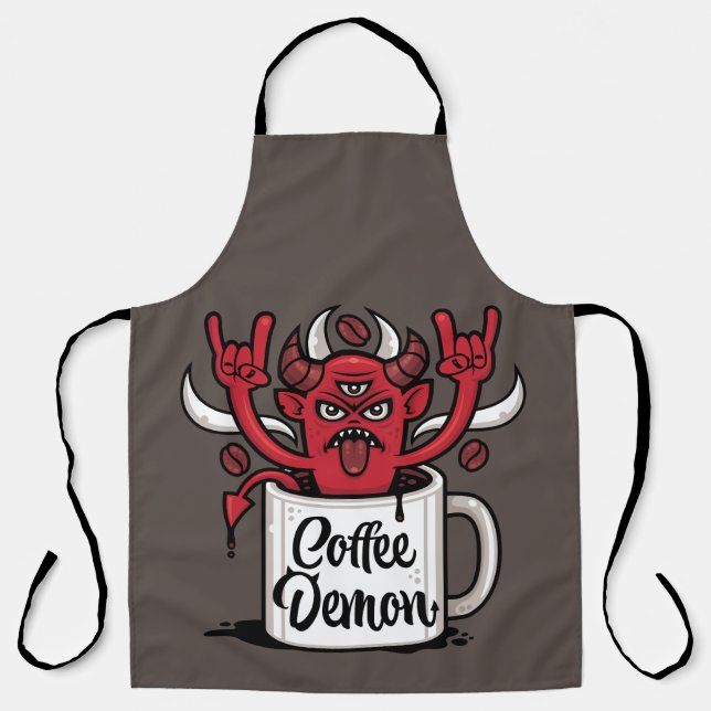 Coffee Demon Apron (Front)