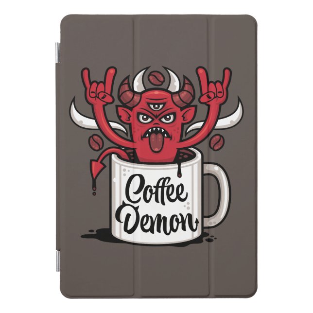 Coffee Demon iPad Pro Cover (Front)