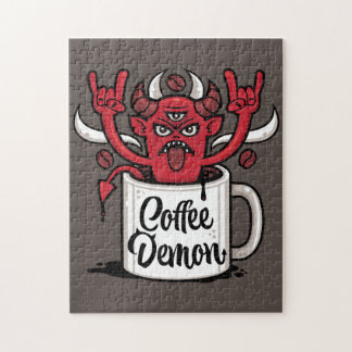 Coffee Demon Jigsaw Puzzle