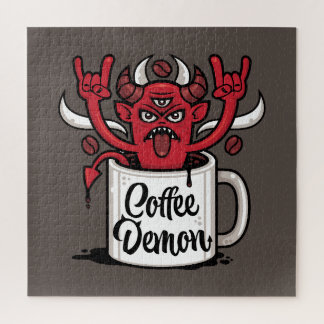 Coffee Demon Jigsaw Puzzle