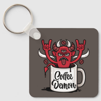 Coffee Demon Keychain