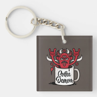Coffee Demon Keychain