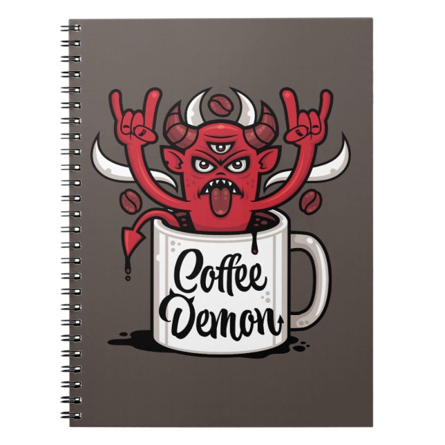 Coffee Demon Notebook (Front)