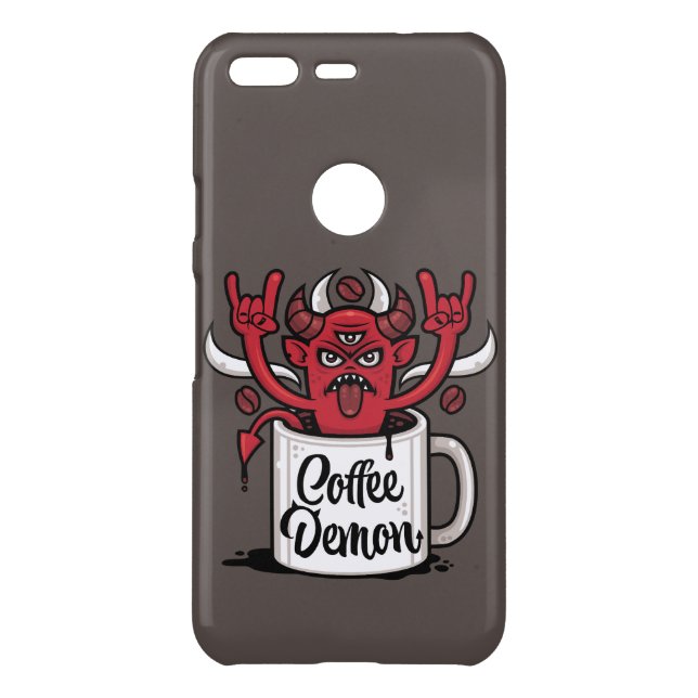 Coffee Demon Uncommon Google Pixel Case (Back)