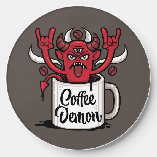 Coffee Demon Wireless Charger (Front)