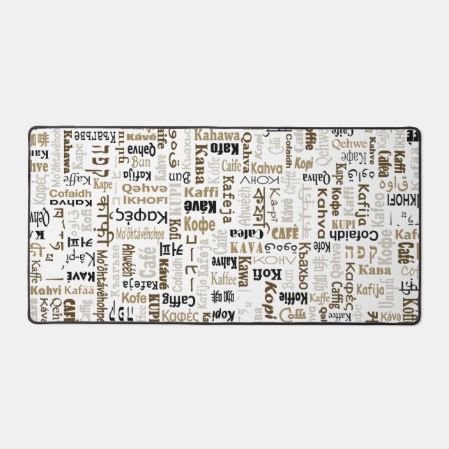 Coffee Desk Mat (Front)