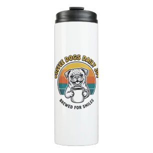 Coffee Dog Shirt Vintage Engraved Pup Mug Design_1