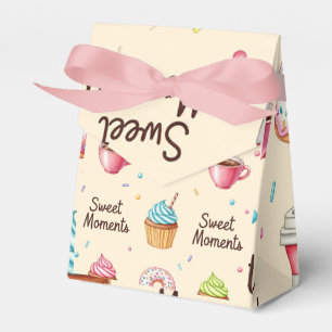 Coffee, donuts, and cupcakes by Natasha Us   Favor Boxes