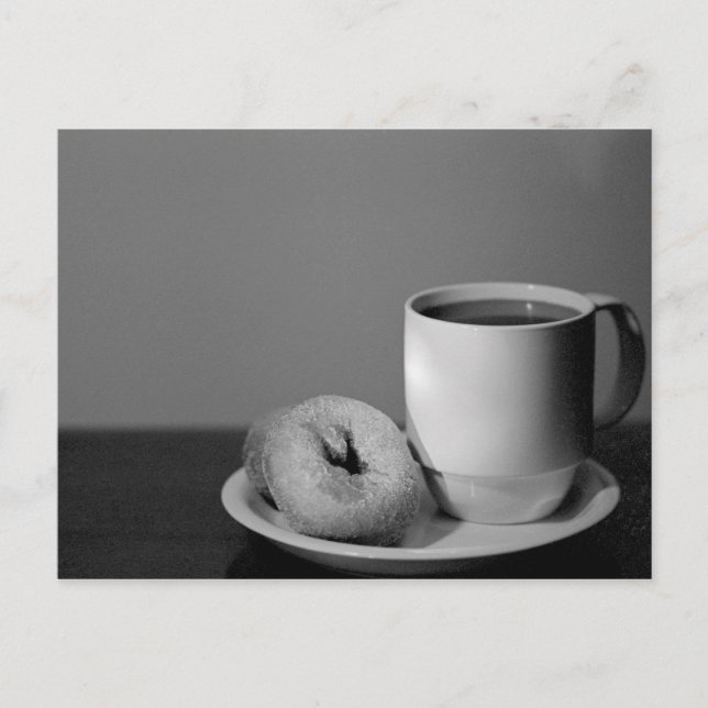Coffee & donuts postcard (Front)