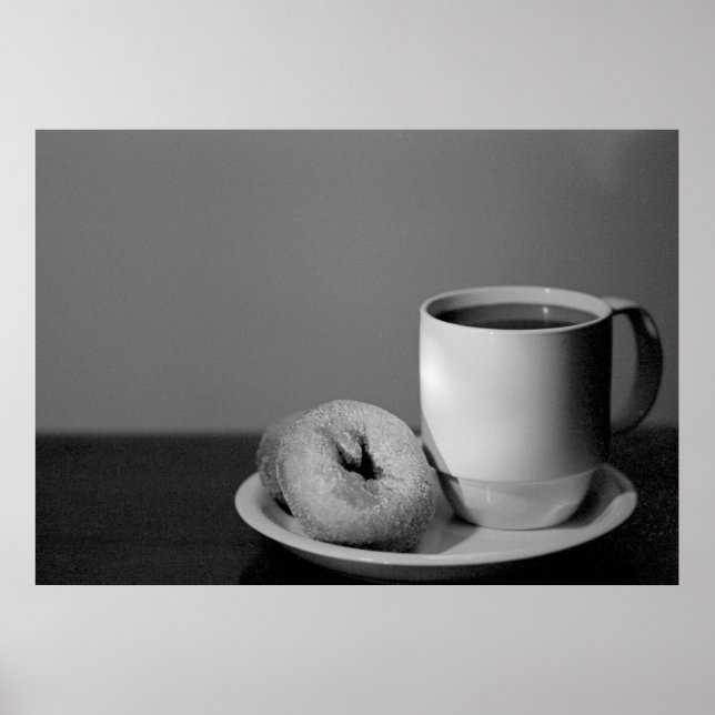 Coffee & Donuts Poster (Front)