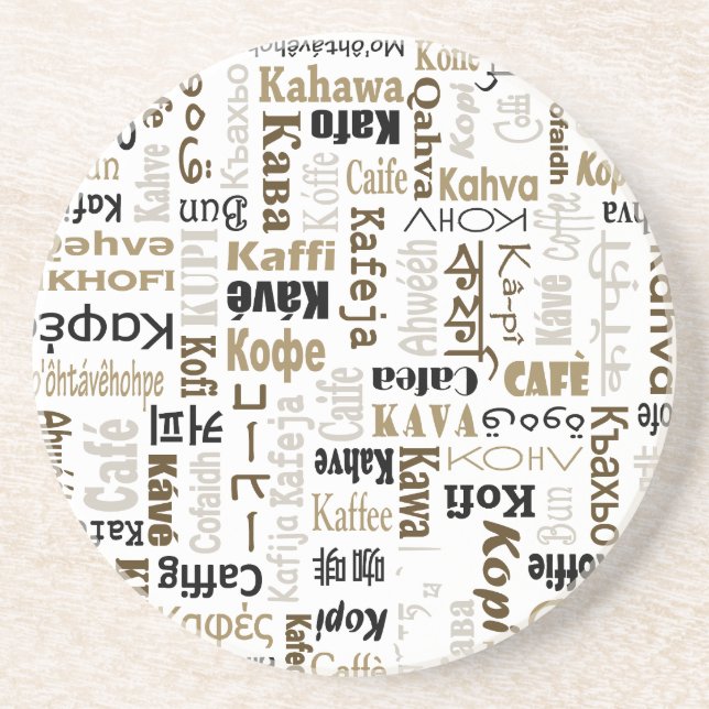 Coffee Drink Coaster (Front)