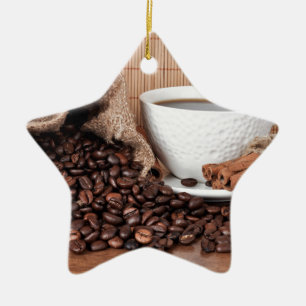 Coffee Drink Food Kitchen Cook Diner Restaurant Ceramic Ornament