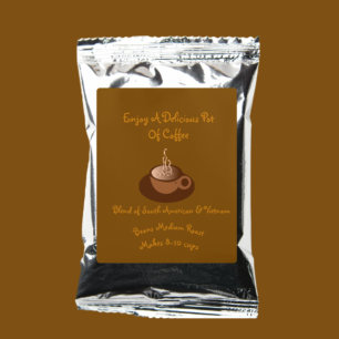 Coffee Drink Mix Favors for Gifts & Parties