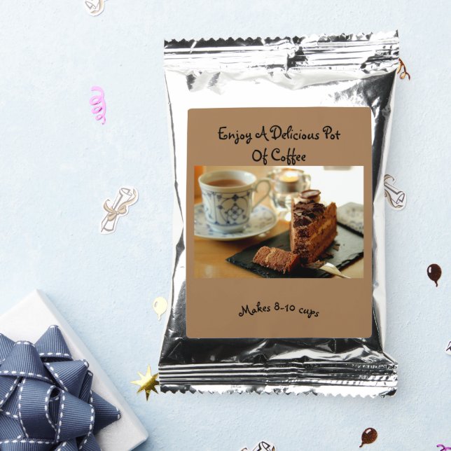 Coffee Drink Mix Favors Weddings, Parties (Packets)