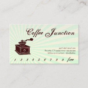 Coffee Drink Punch / Loyalty Card