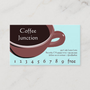 Coffee Drink Punch / Loyalty Card